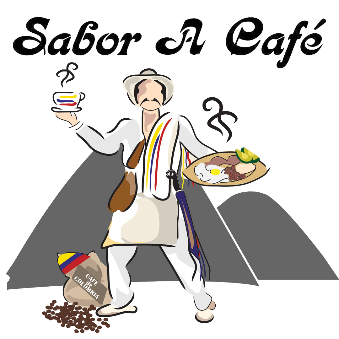 This is a logo of sabor a cafe restaurant in chicago, we provide to them marketing including lead generation advertising, logo redesign, website maintenance and provided website design services as well.